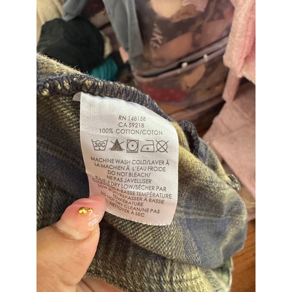 Pendleton Cotton Plaid Shorts Side Pockets Size Large Green Comfortable - Picture 7 of 7